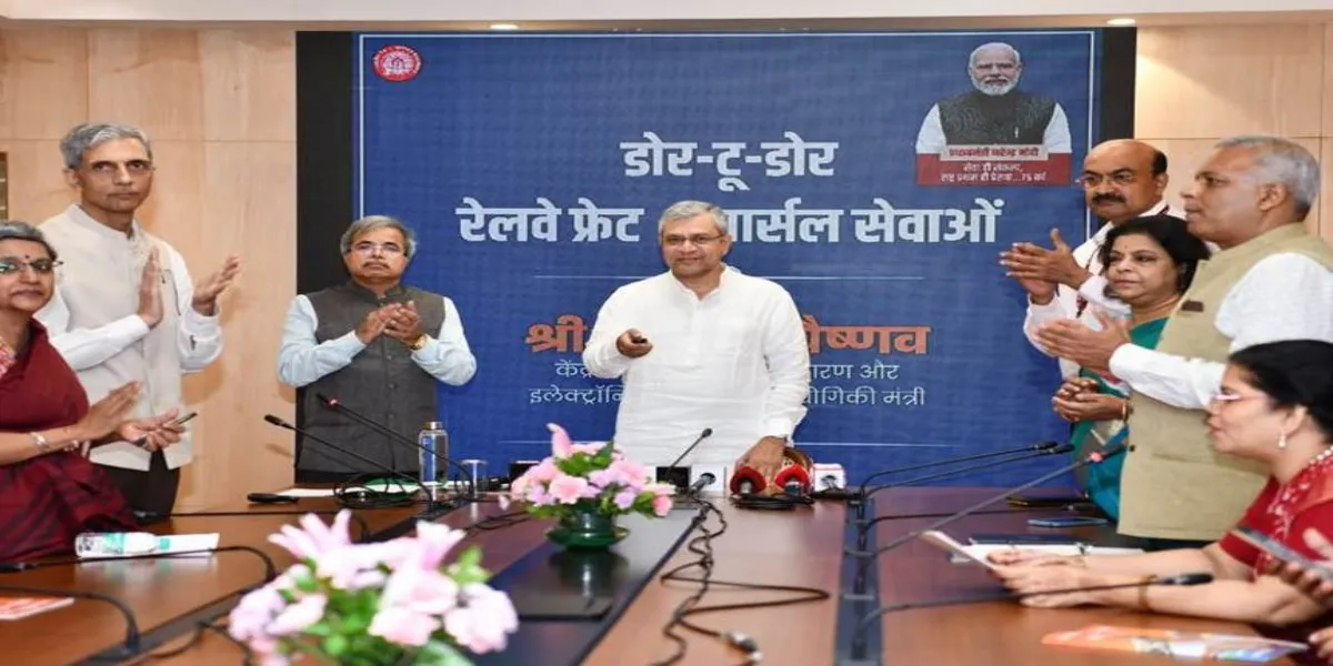 Indian Railways Launches Door-To-Door Freight Services