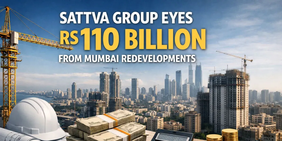 Sattva Group Eyes Rs 110 Billion From Mumbai Redevelopments