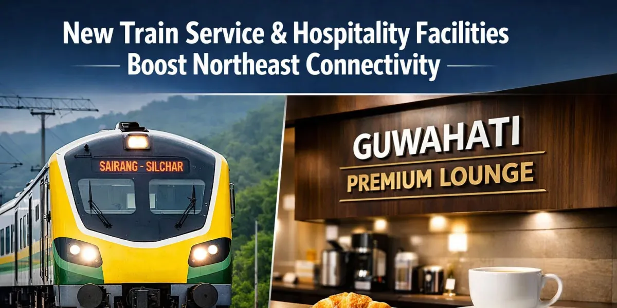 New Train Service And Hospitality Facilities Boost Northeast Connectivity