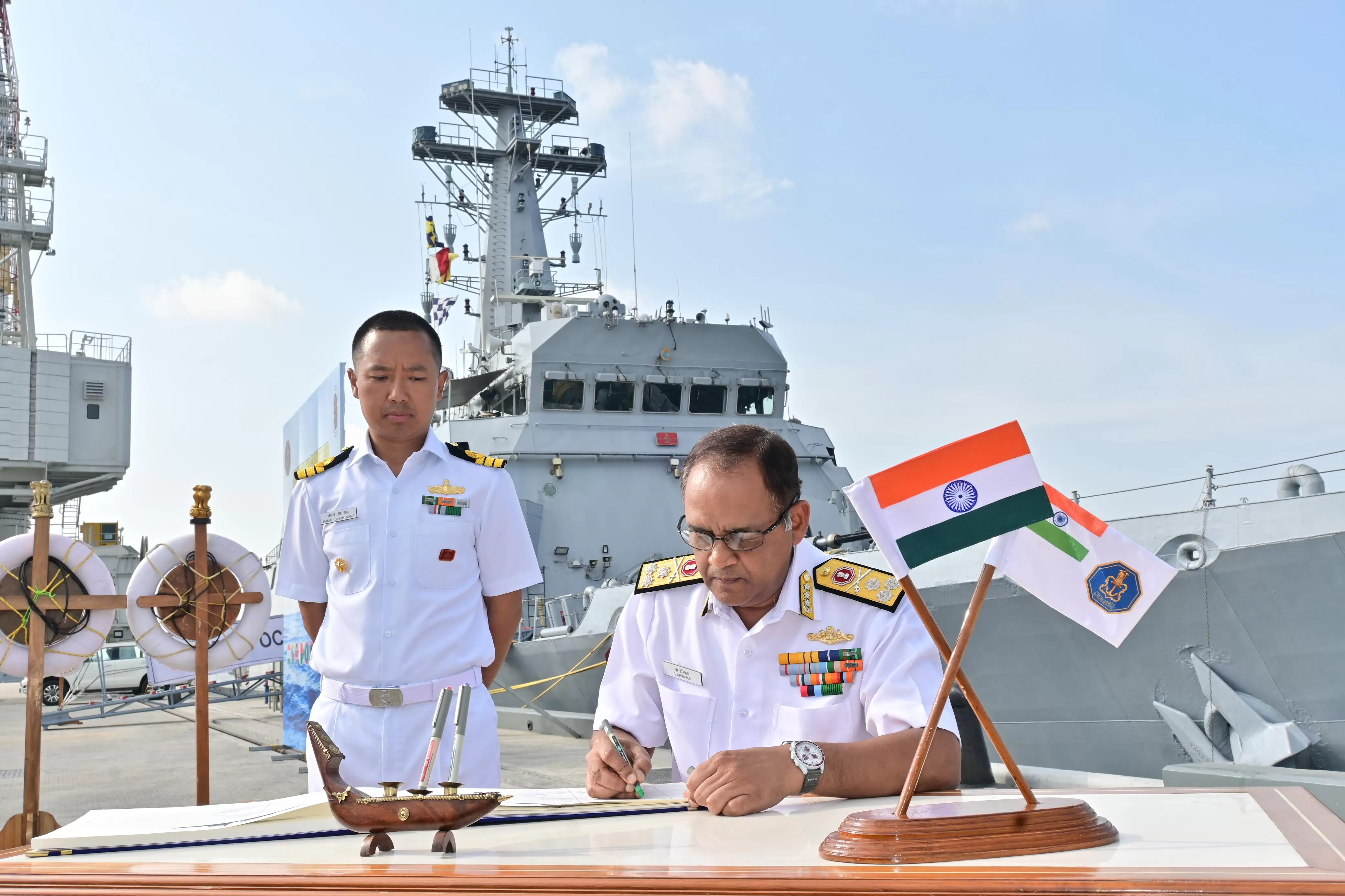 INS Sunayna Returns to Kochi After Successful Month-Long Mission