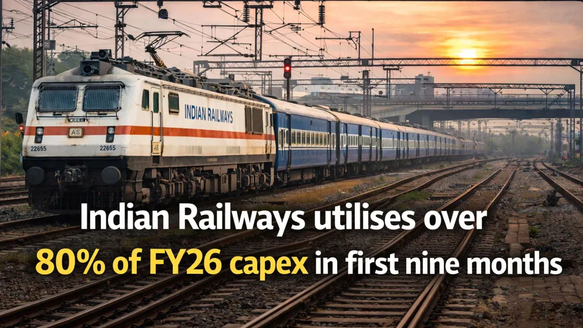 Indian Railways Uses Over 80 per cent of FY26 GBS by December