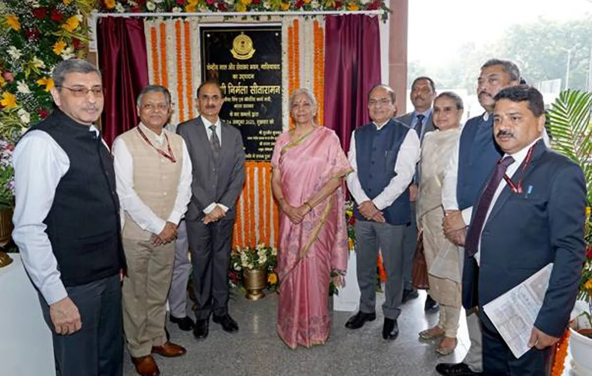 FM Sitharaman Inaugurates Green CGST Bhawan in Ghaziabad