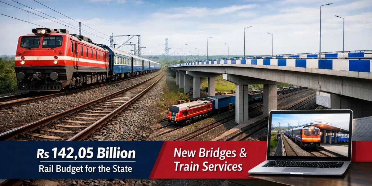 Major Rail Infrastructure Boost For West Bengal