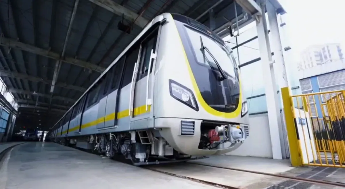 Bengaluru Metro Receives Eighth Trainset For Yellow Line