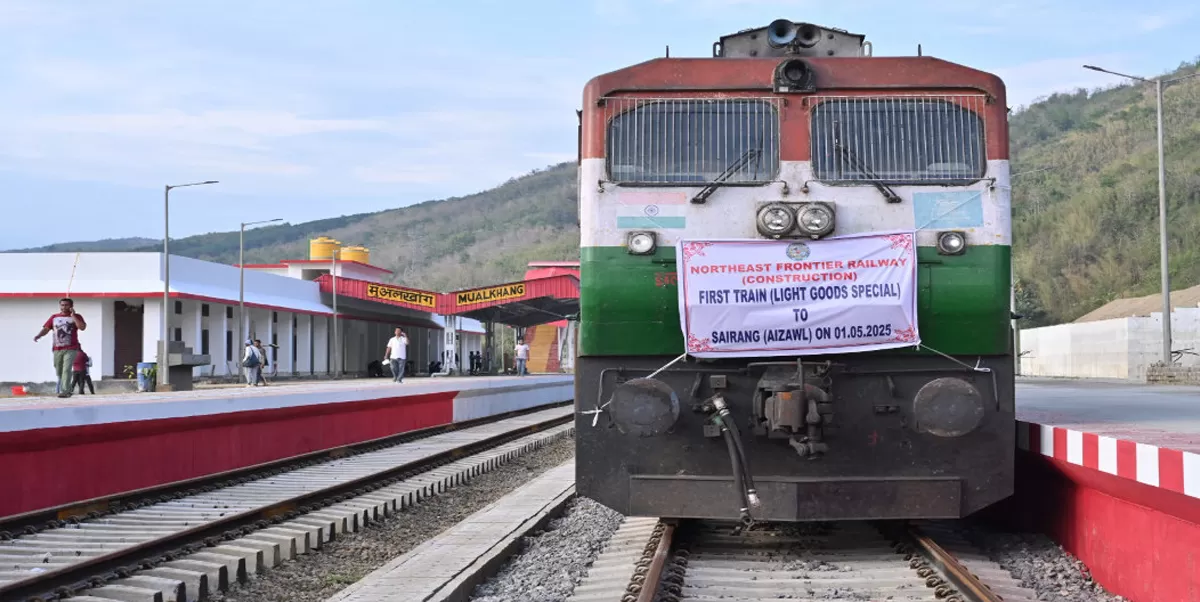 Aizawl Gains Rail Link With Completion of Key BG Line