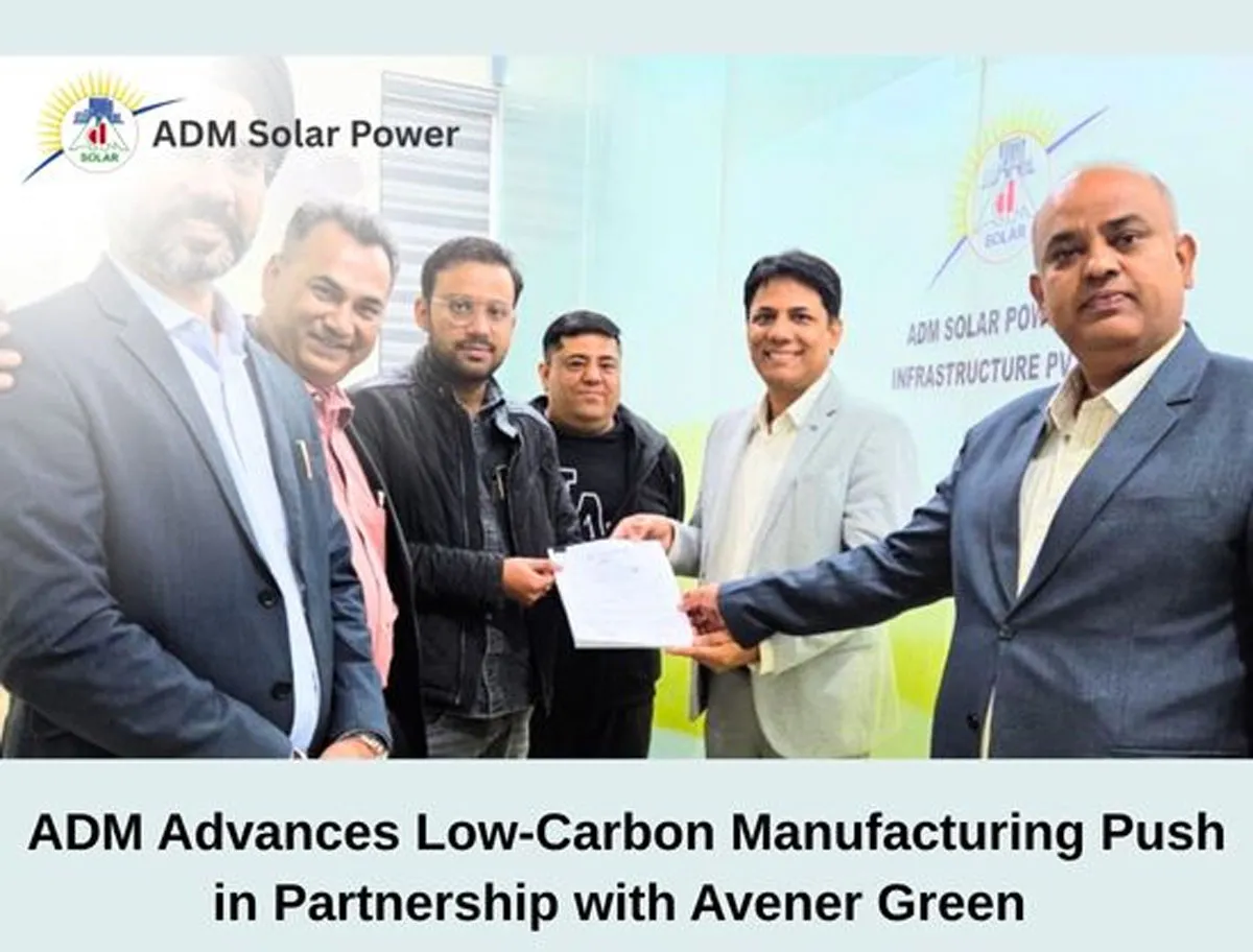 ADM Solar Power Signs 10 MW Captive Solar PPA