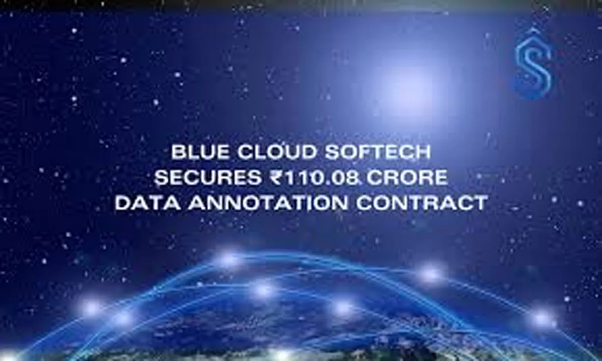 Blue Cloud Wins Rs 1.10 Billion AI Data Deal After Pilot Success