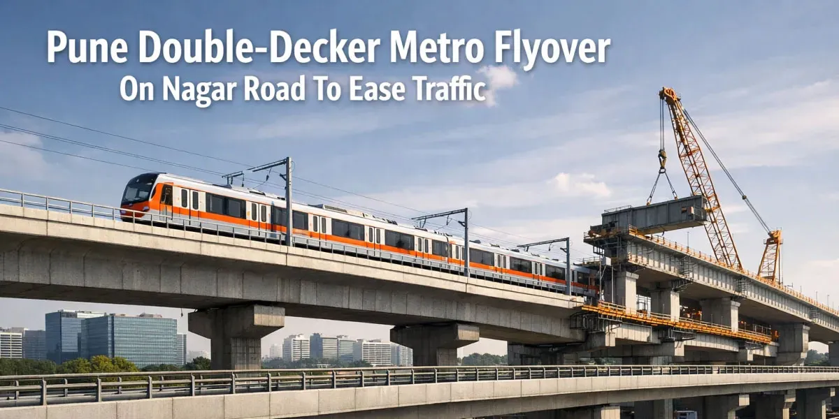 Pune Double-Decker Metro Flyover On Nagar Road To Ease Traffic