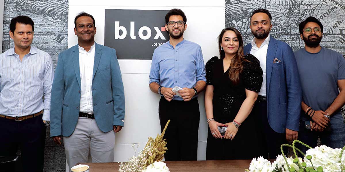 Aaditya Thackeray promotes digitisation of real estate with Blox