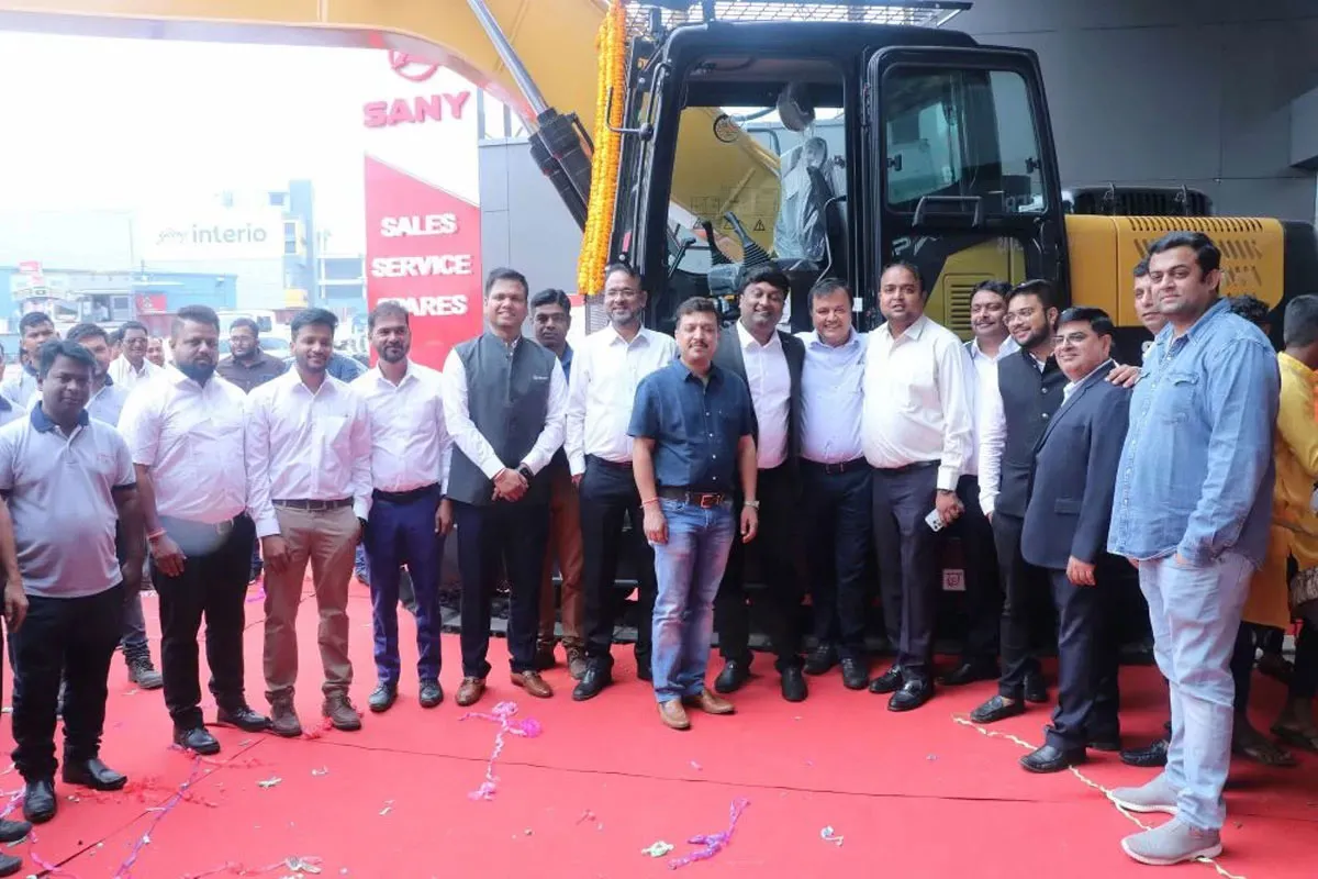 SANY India Opens New 3S Dealership in Indore