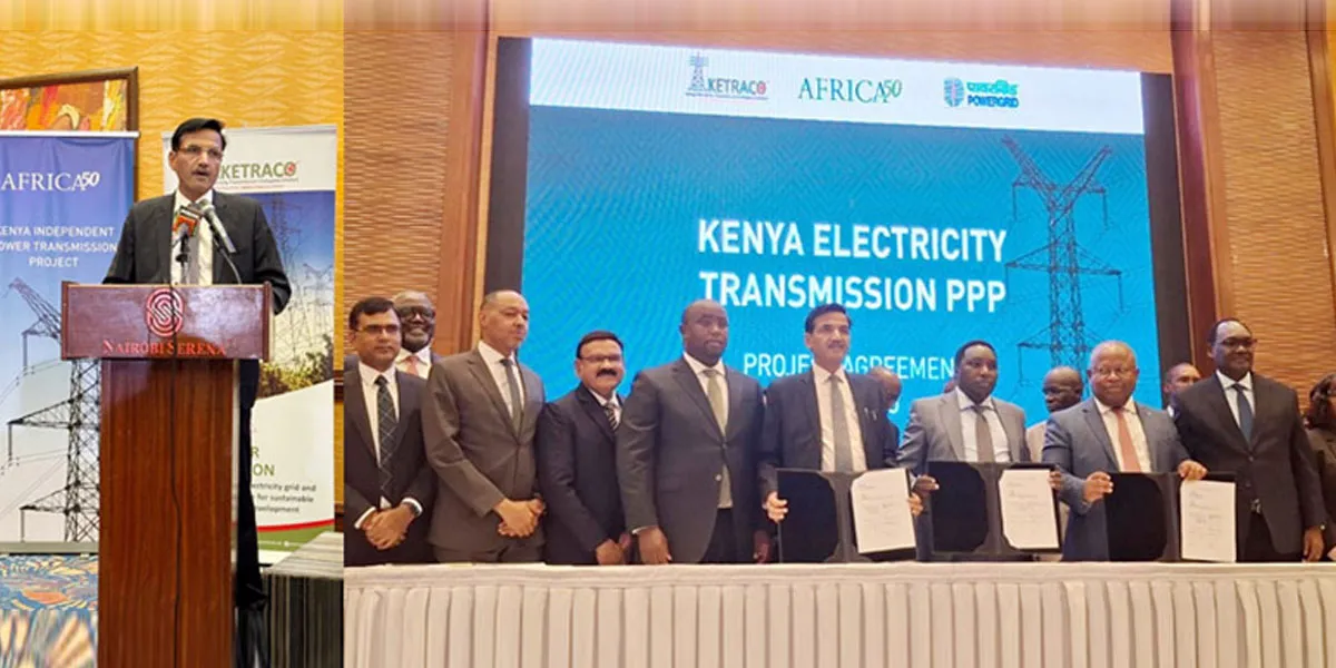 POWERGRID, Africa50 Sign Kenya Transmission PPP Pact