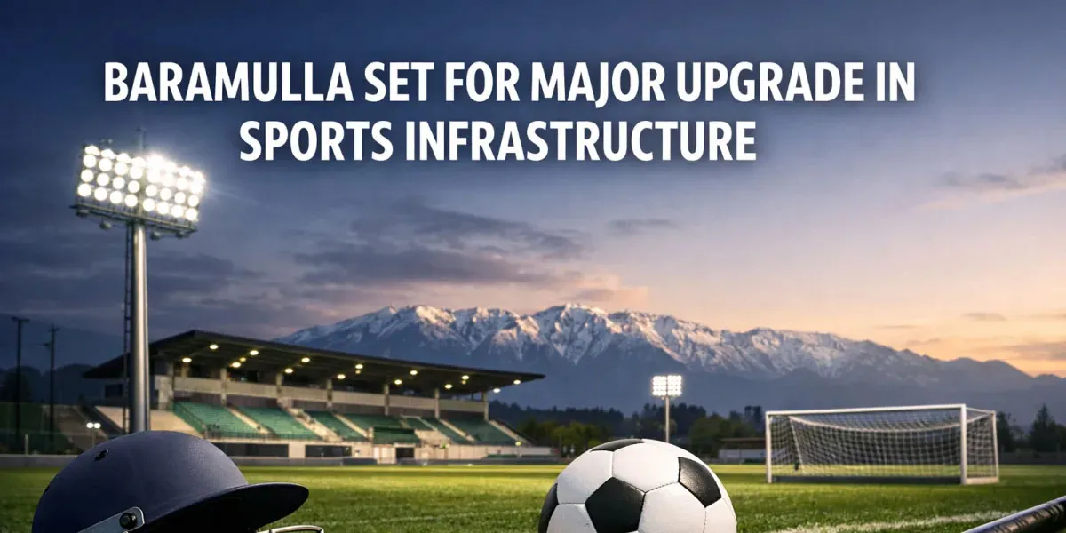 Baramulla Set for Major Upgrade in Sports Infrastructure