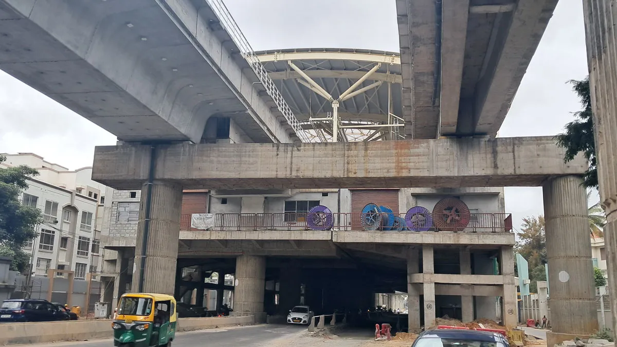Bangalore Metro Conducts Trial Runs on Phase 2 Pink Line