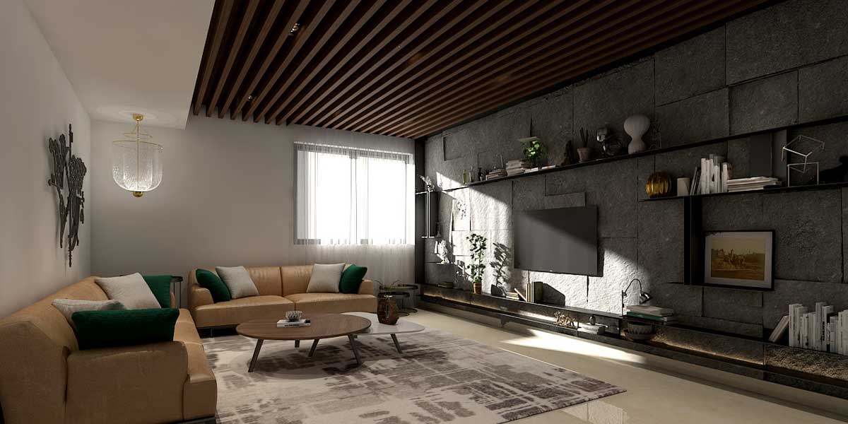 Elegant and chic living rooms by 42mm Architectur