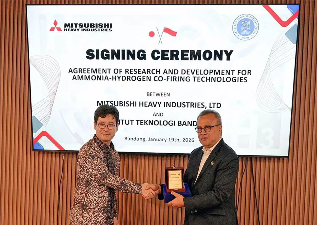 MHI, ITB Extend Ammonia Fuel Research Collaboration