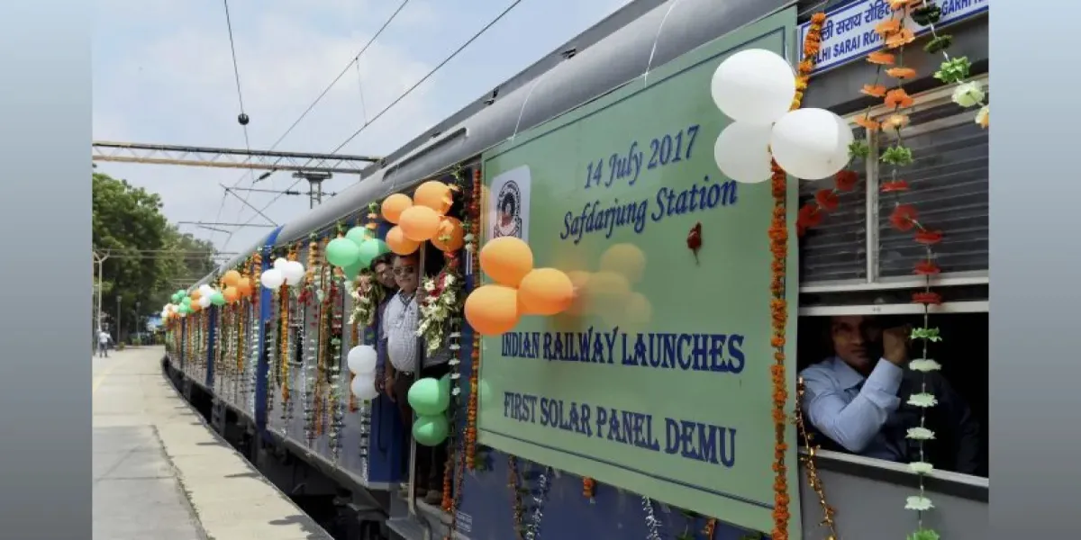 APM Terminals Flags Off Train For Jaipur Solar Project