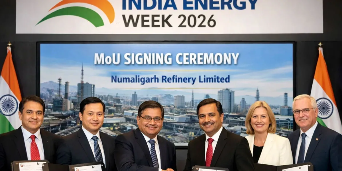 NRL Signs Nine Strategic MoUs at India Energy Week 2026