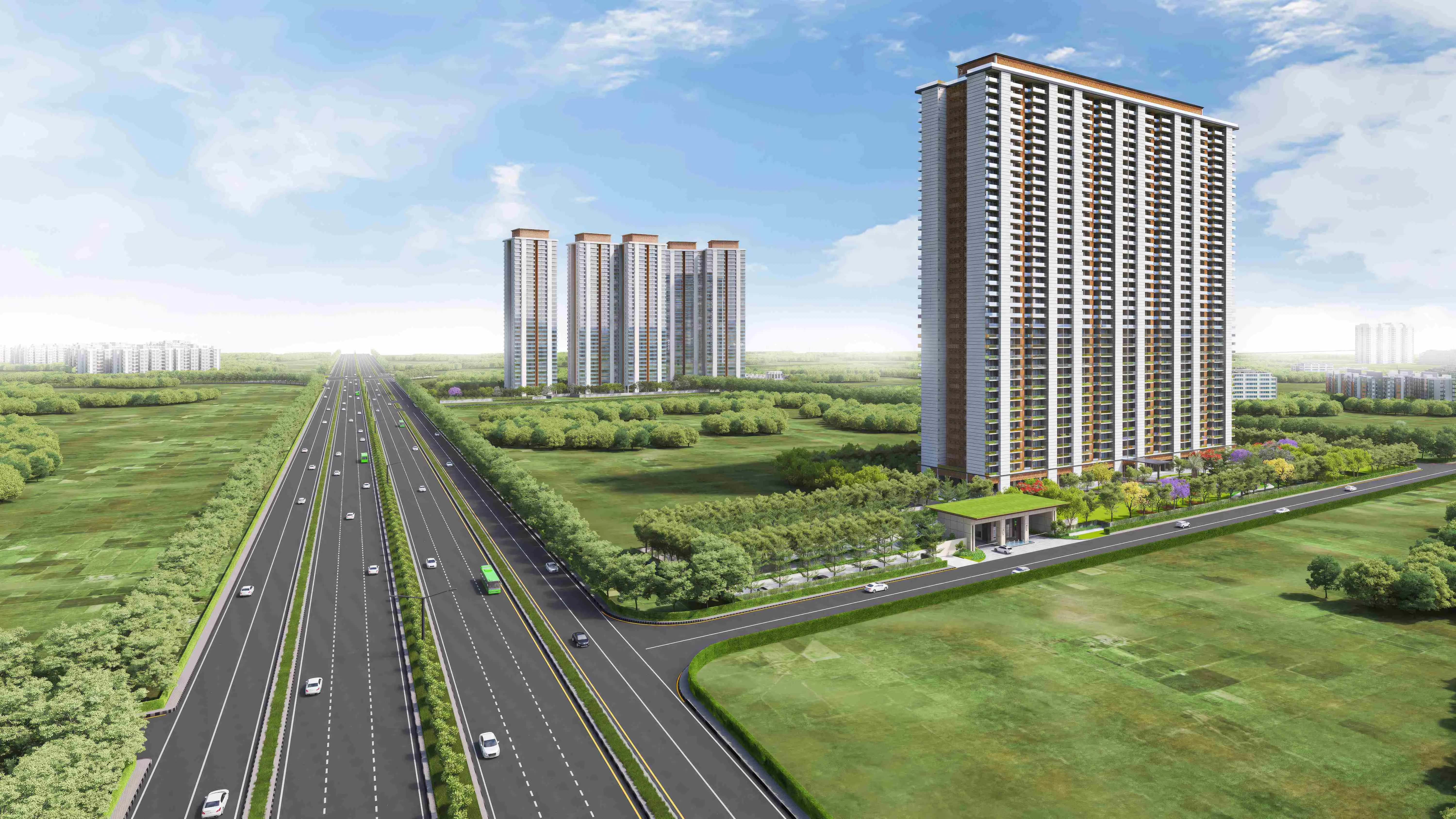 Tulip Melrose to Rise as Landmark Luxury Tower on Gurugram SPR