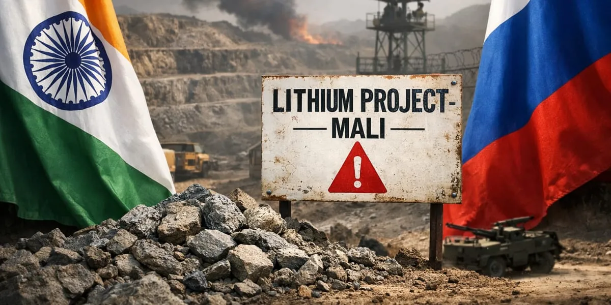 India Exits Russian-Backed Mali Lithium Project Over Security Risks