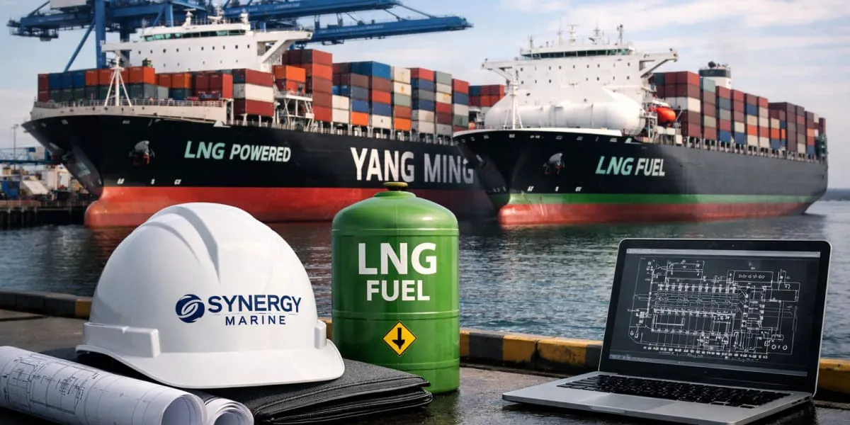 Synergy Marine Takes Technical Control Of Two Yang Ming LNG Vessels