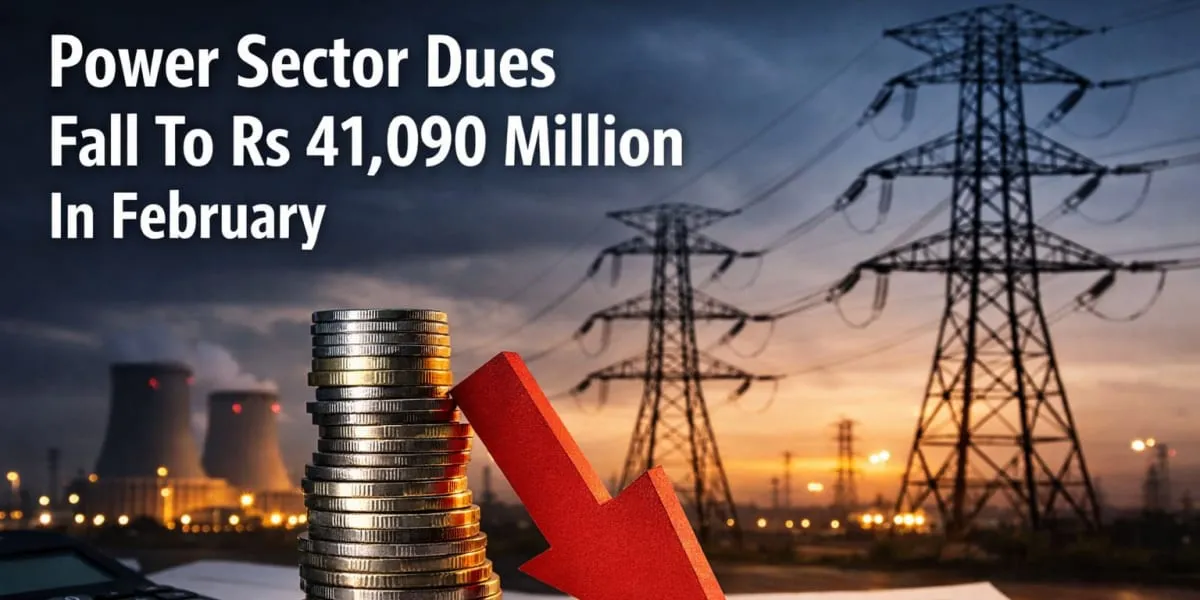 Power Sector Dues Fall To Rs 41,090 Million In February
