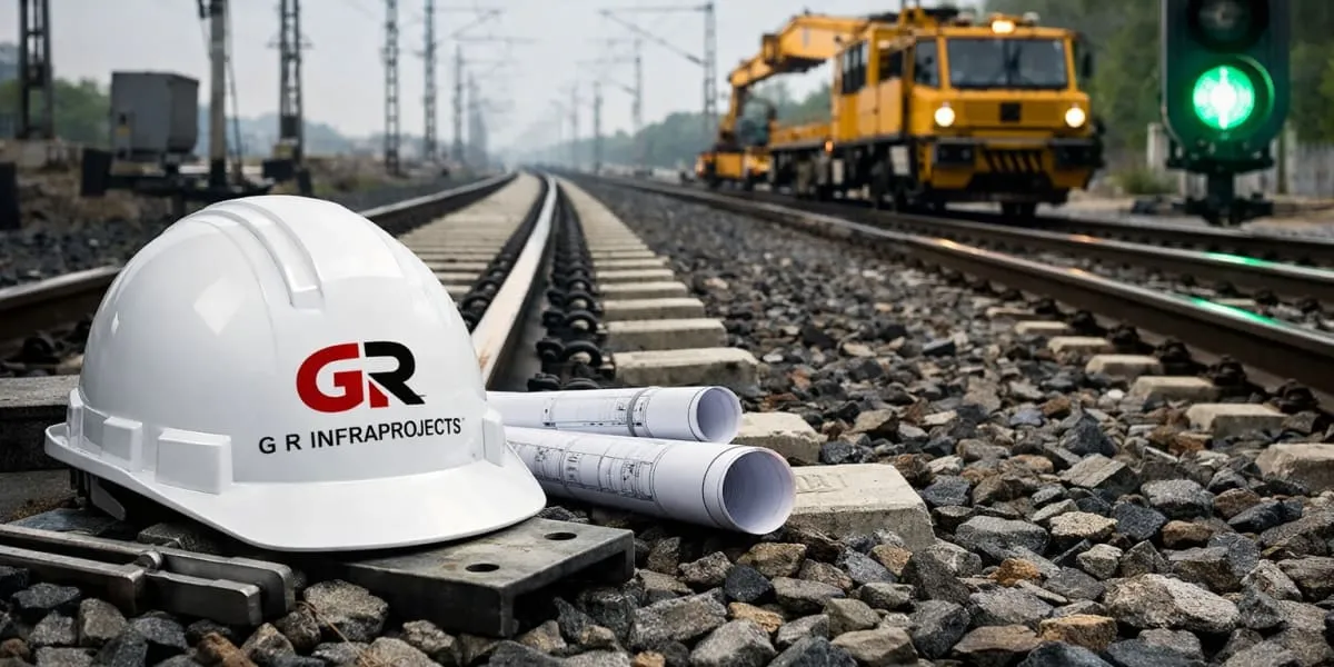 G R Infraprojects Secures Railway Line Contract in Madhya Pradesh