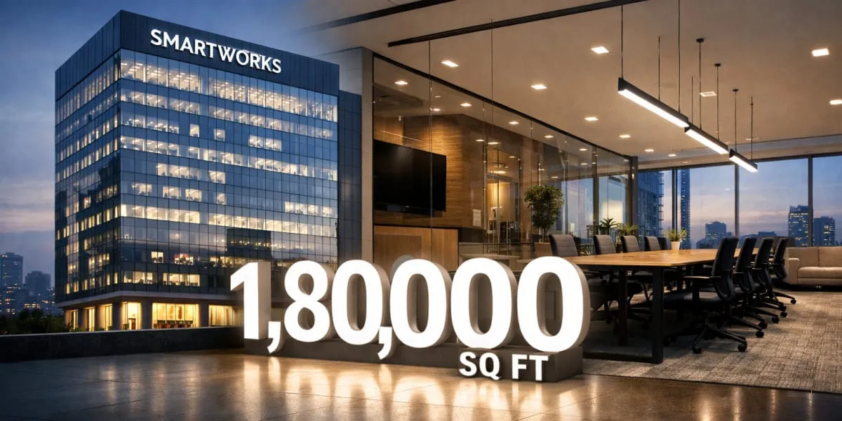 Smartworks Leases Zero Point One Eight Million (mn) Sq Ft In Andheri