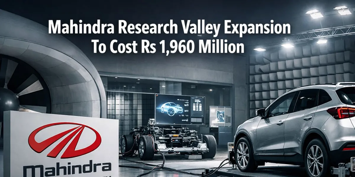 Mahindra Research Valley Expansion To Cost Rs 1,960 Mn