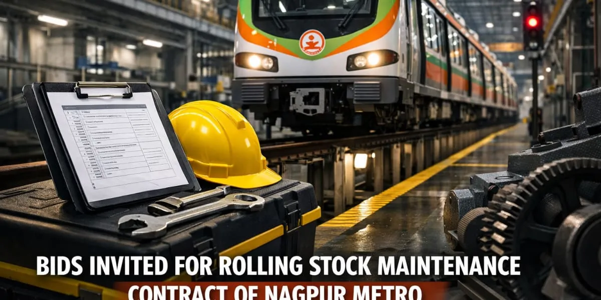 Bids Invited For Rolling Stock Maintenance Contract Of Nagpur Metro
