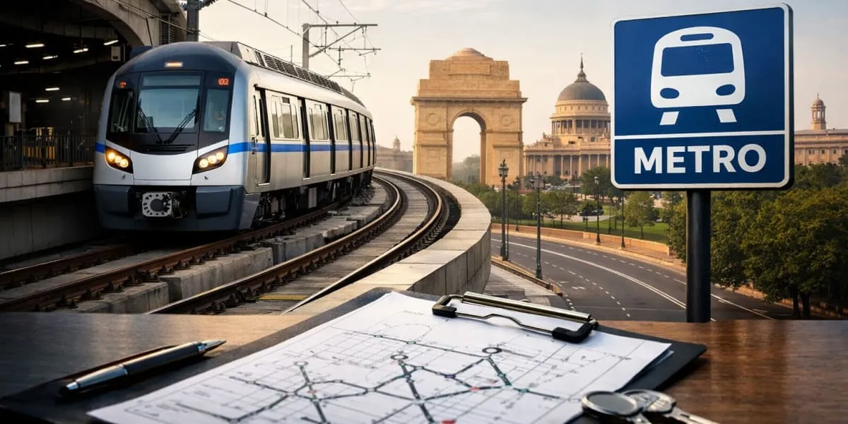 New Metro Corridor Through Central Vista To Benefit 60,000 Employees