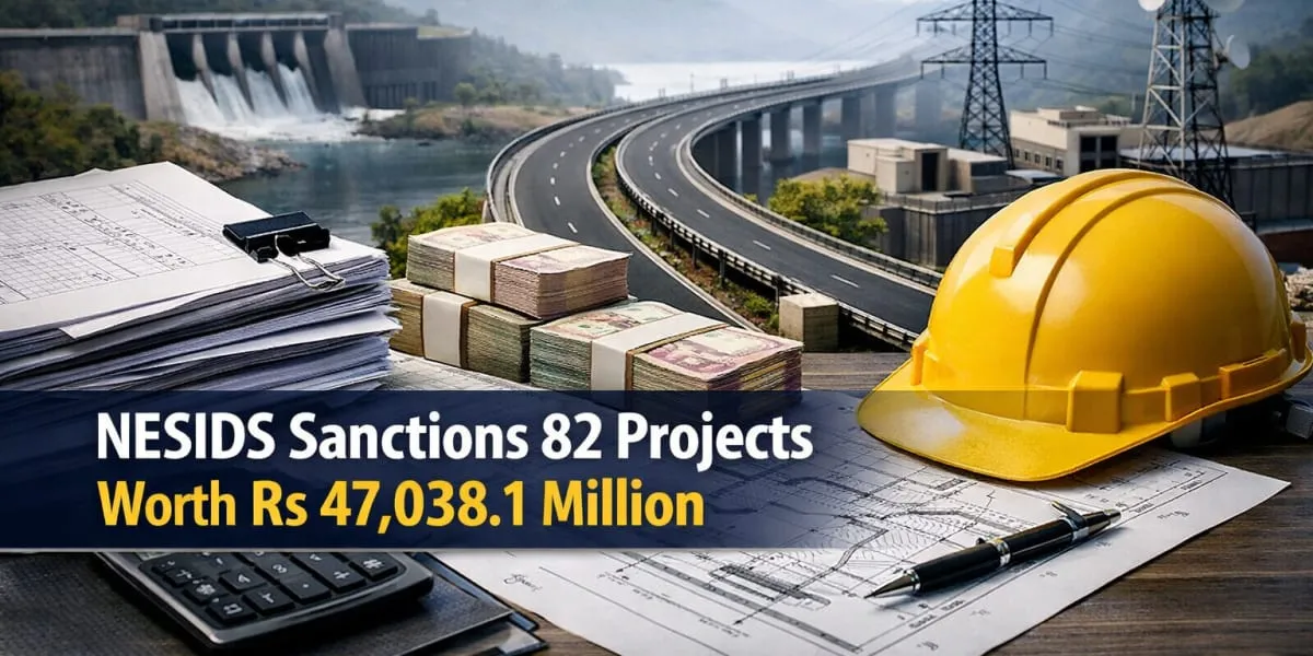 NESIDS Sanctions 82 Projects Worth Rs 47,038.1 Mn