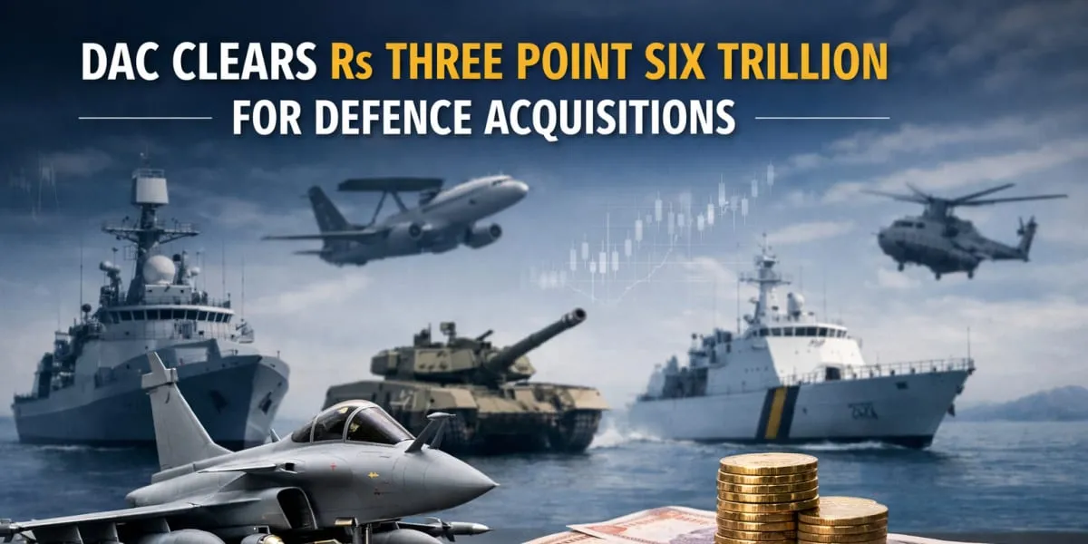 DAC Clears Rs 3.6 Trillion For Defence Acquisitions