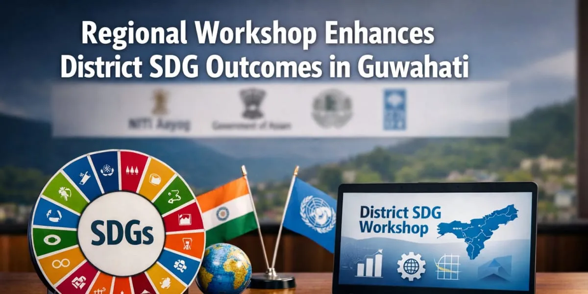 Regional Workshop Enhances District SDG Outcomes in Guwahati