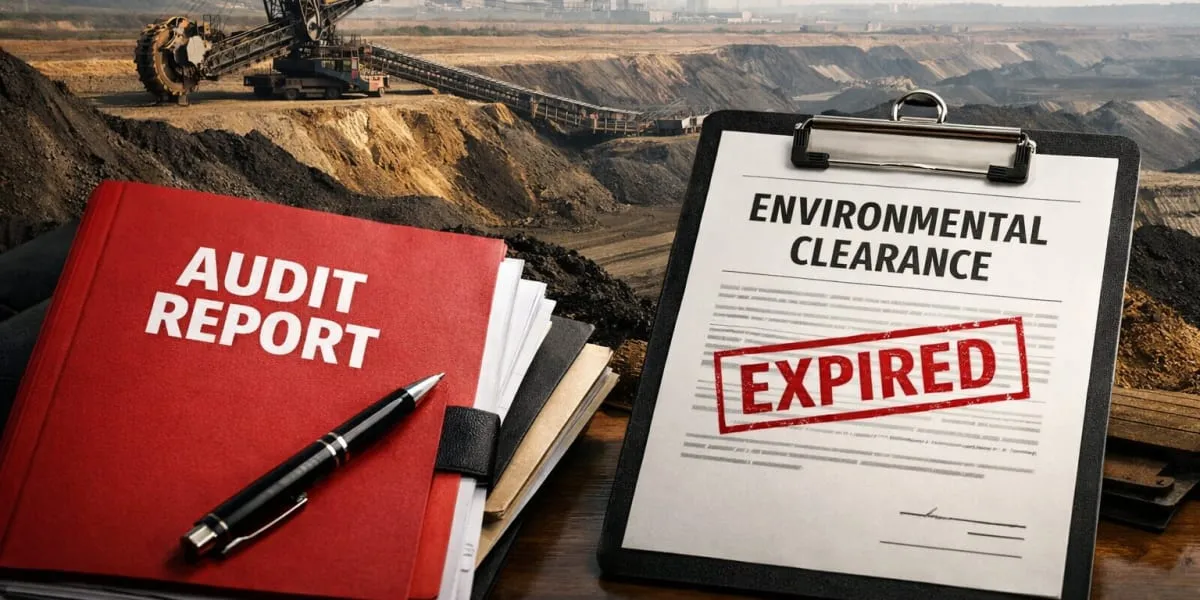 CAG Rebukes NLC India For Operating Mine Without Valid Environmental Clearance