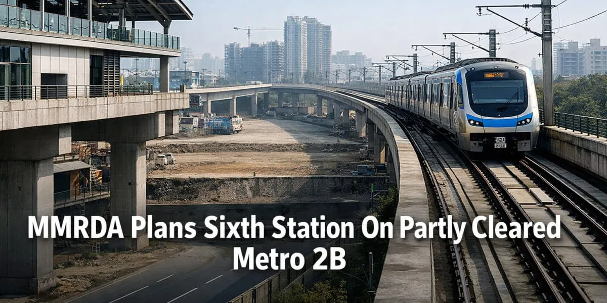 MMRDA Plans Sixth Station On Partly Cleared Metro 2B