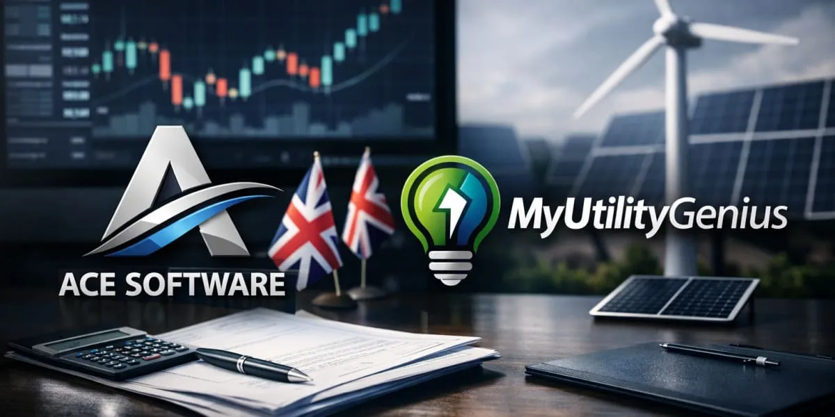 Ace Software Announces Strategic Investment In MyUtilityGenius