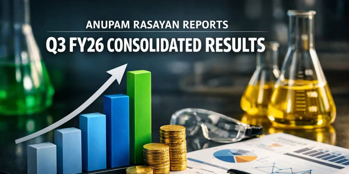 Anupam Rasayan Reports Q3 FY26 Consolidated Results