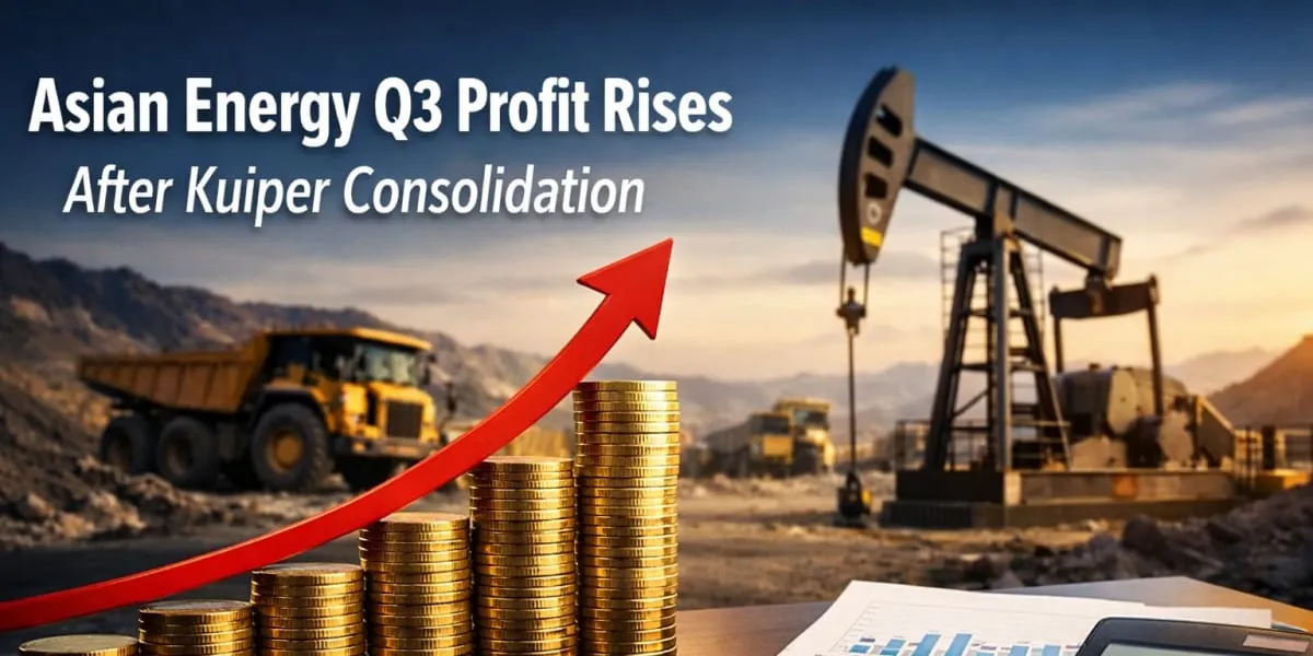 Asian Energy Q3 Profit Rises After Kuiper Consolidation