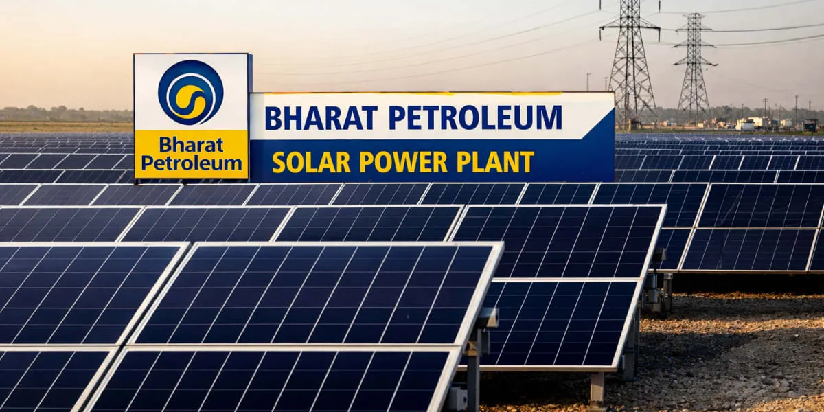 BPCL Commissions 71 MW Solar Plant in Prayagraj
