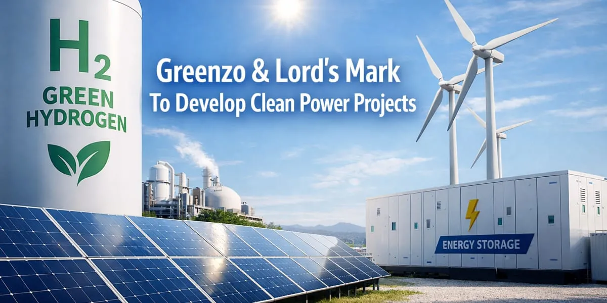 Greenzo And Lord's Mark To Develop Clean Power Projects