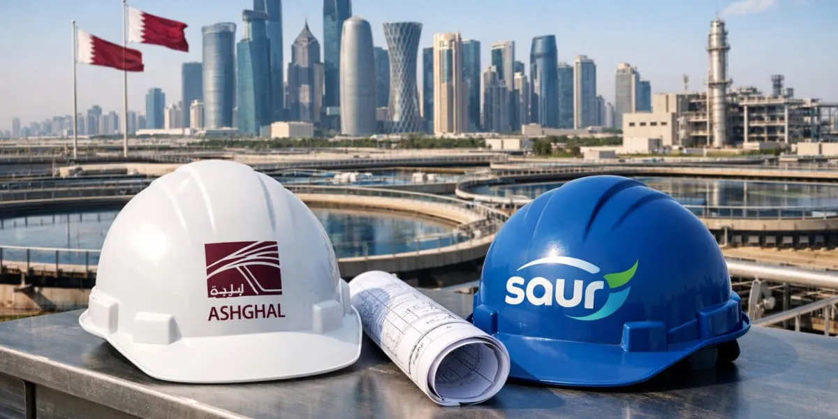 Ashghal and SAUR Begin Operational Phase for Wastewater Services