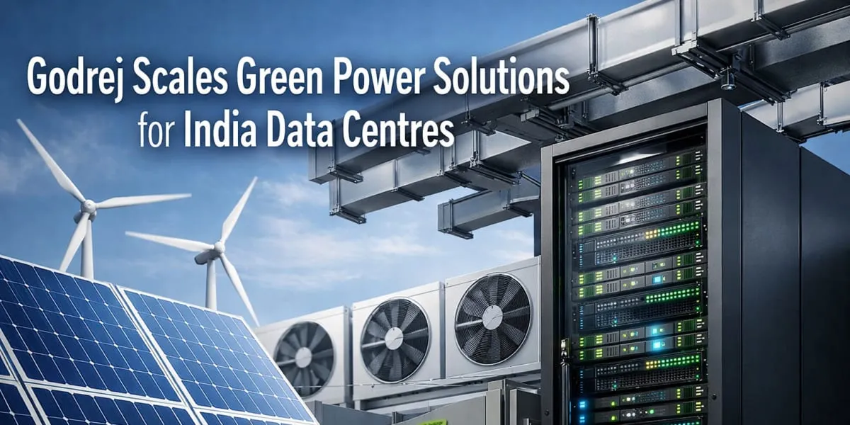 Godrej Scales Green Power Solutions for India Data Centres