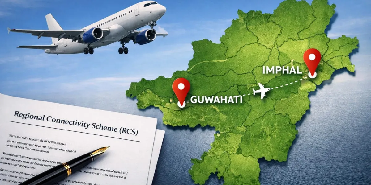 Manipur Chief Minister Seeks Imphal to Guwahati Route Under RCS