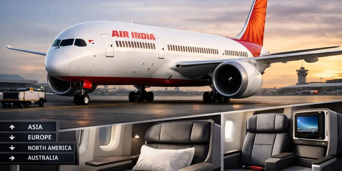 Air India Expands International Network With Upgraded Aircraft