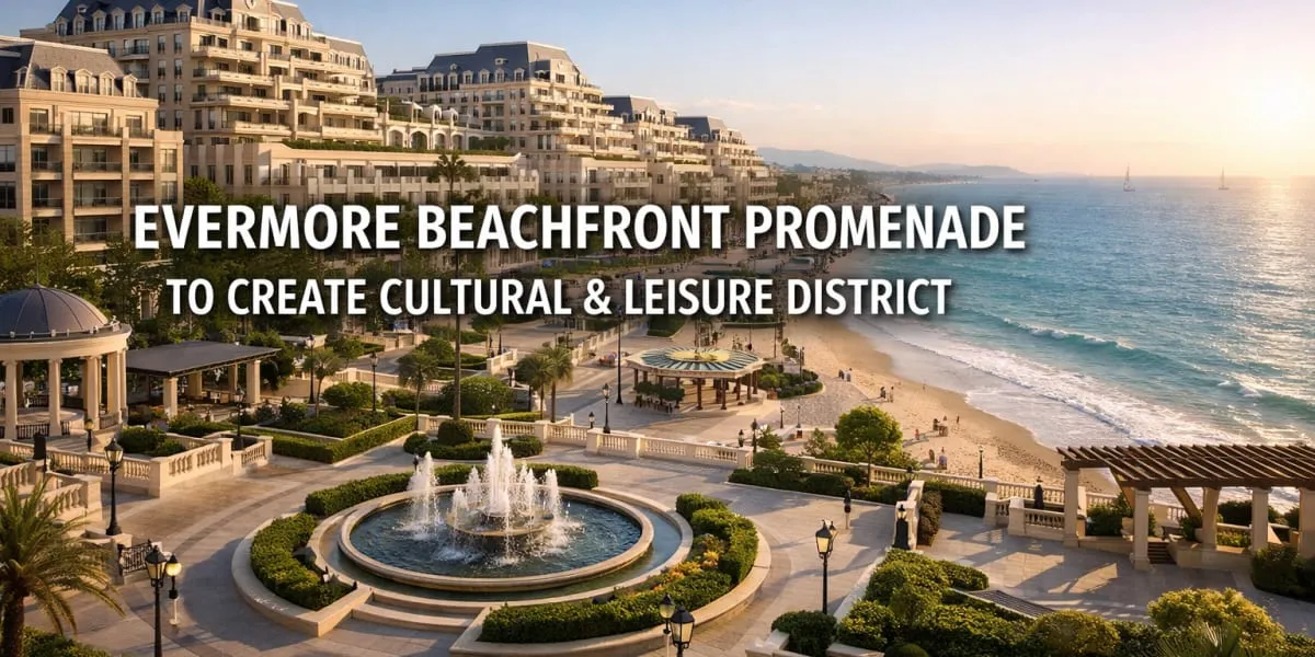 Evermore Beachfront Promenade To Create Cultural And Leisure District