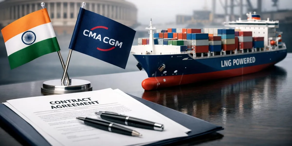 Cochin Shipyard Secures CMA CGM Contract For Six LNG Vessels