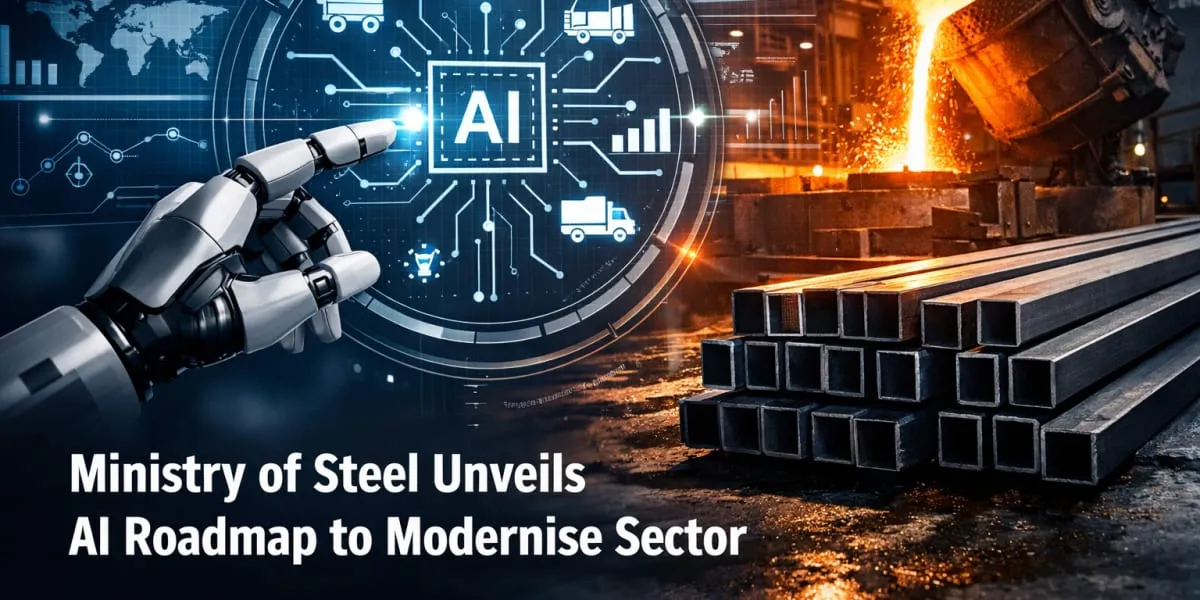 Ministry of Steel Unveils AI Roadmap to Modernise Sector
