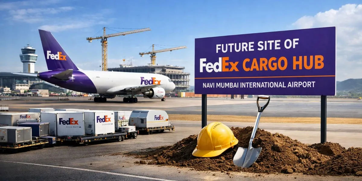 FedEx To Build First Dedicated Cargo Hub At Navi Mumbai