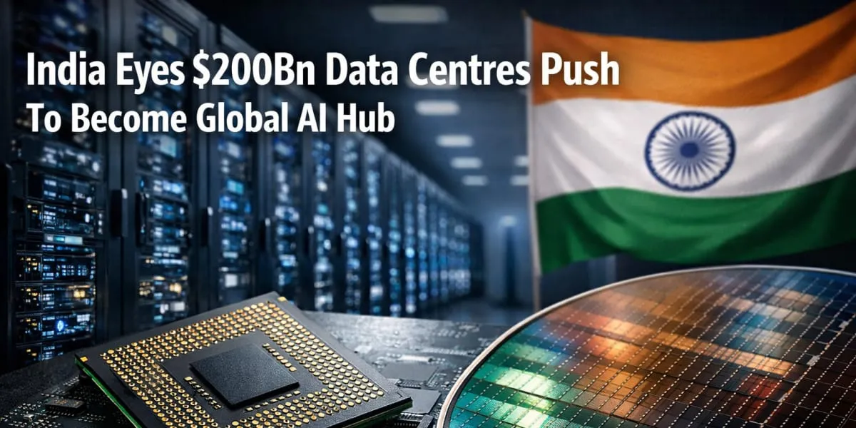 India Eyes 200 bn Data Centres Push To Become Global AI Hub