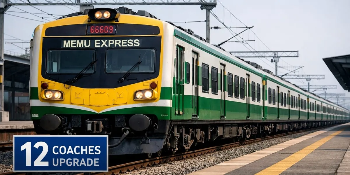 Palakkad-Ernakulam MEMU Trains Upgraded To 12 Coaches